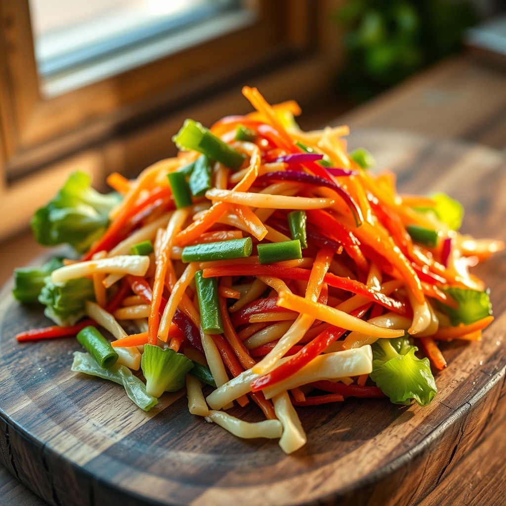 Fresh Napa Cabbage Dish