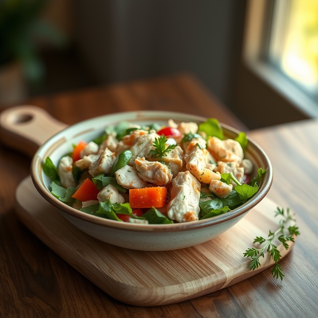 Steps to making healthy chicken salad