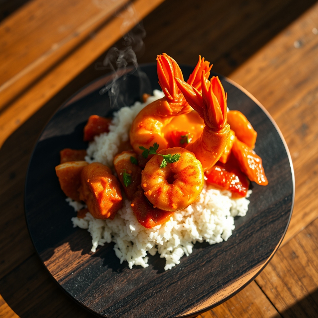 Prawn creole recipe dish