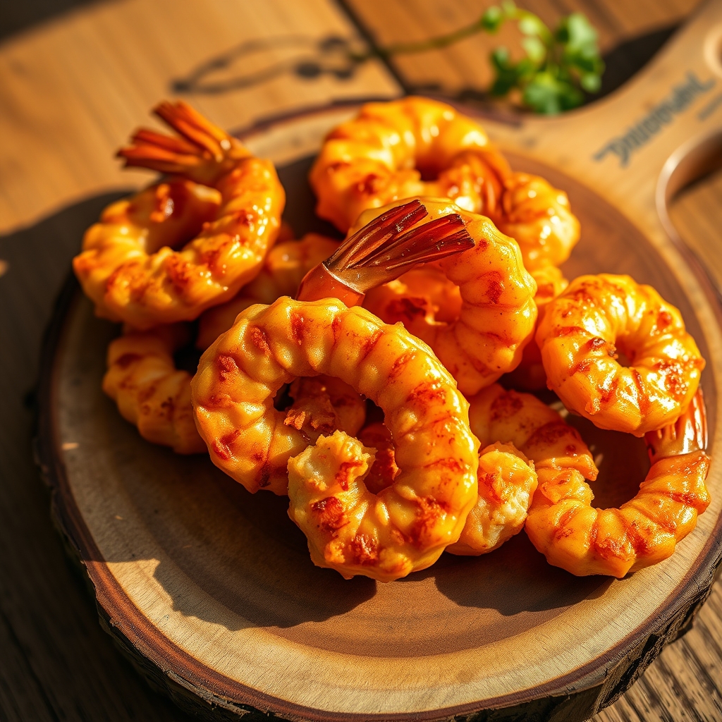 Delicious air fryer shrimp cooked to perfection