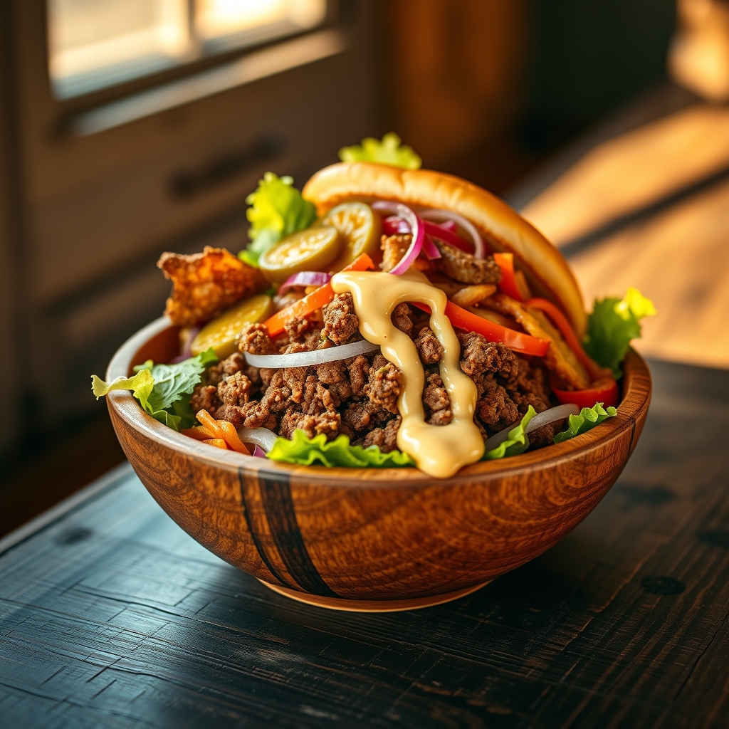 Big Mac Salad Bowl