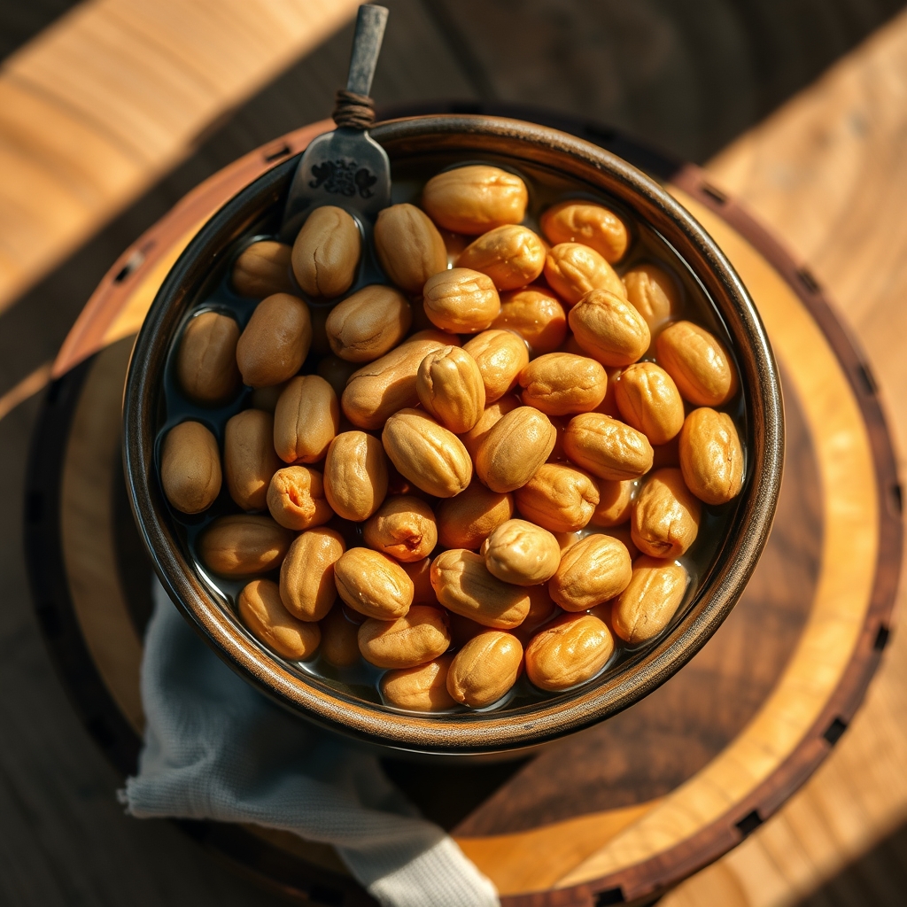 Delicious seasoned boiled peanuts