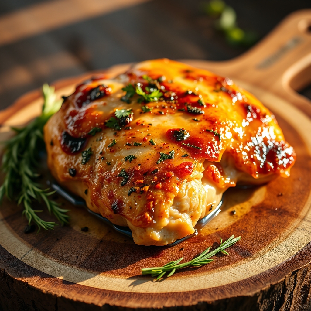 Delicious bone-in chicken breast recipe
