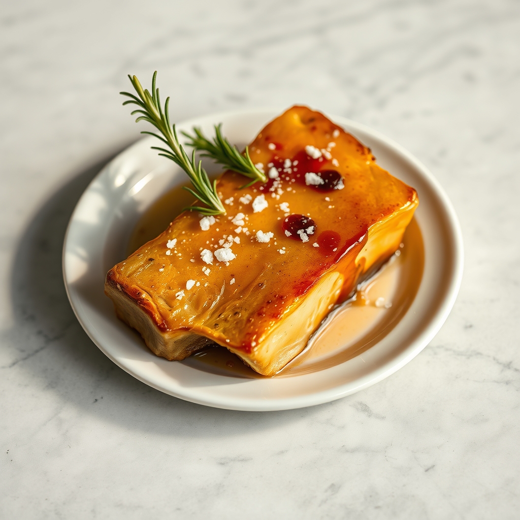 Roasted beef bone marrow