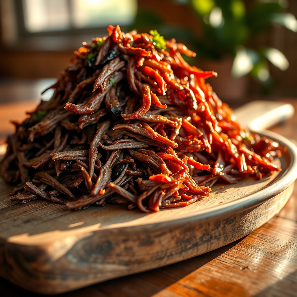 Authentic Mexican Shredded Beef
