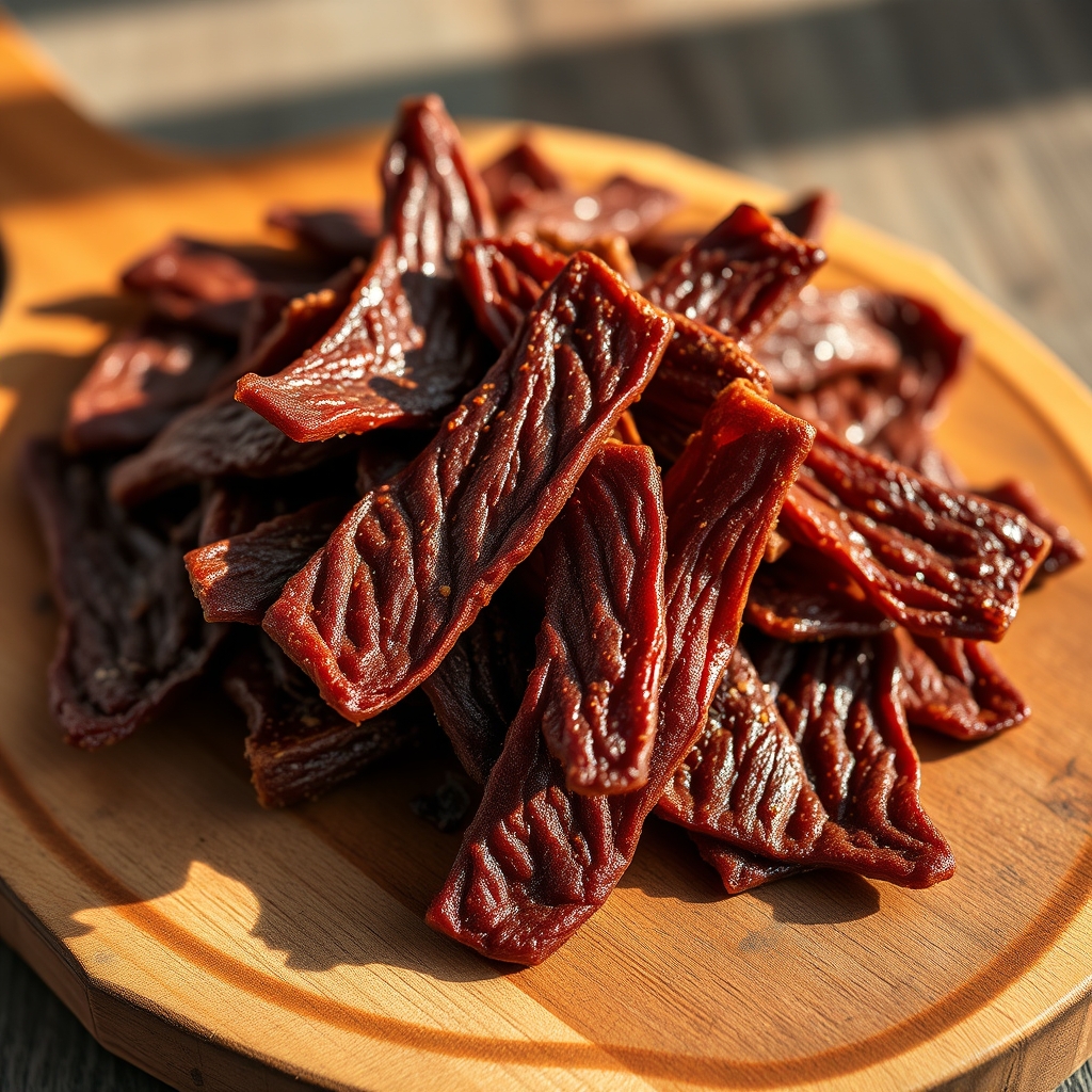 Awesome homemade beef jerky