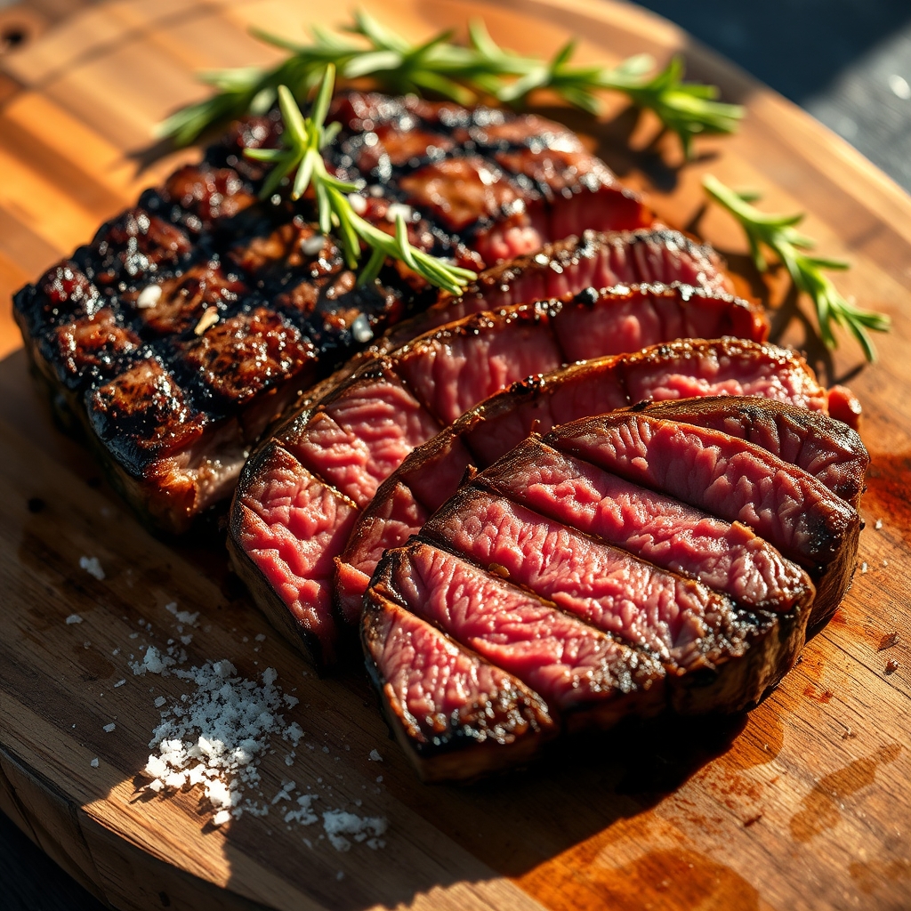 BBQ New York Strip Steak
