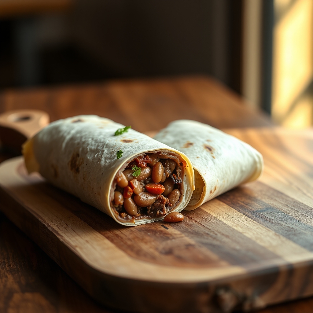 Beef and Bean Burrito Filling