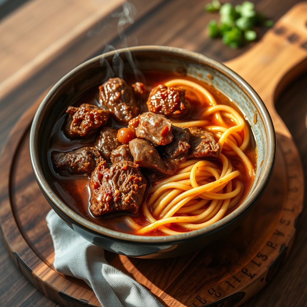 Slow Cooker Beef and Noodles
