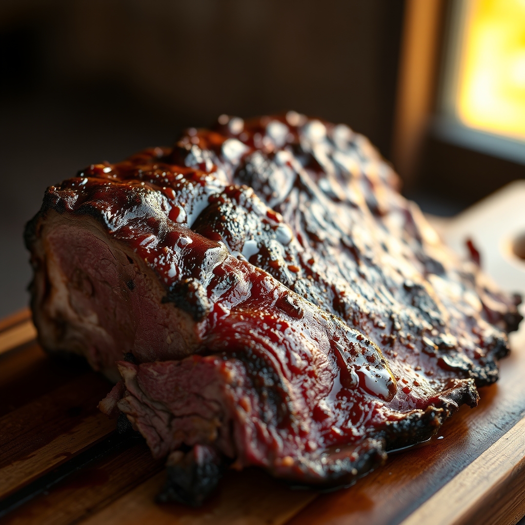 Shredded beef barbecue