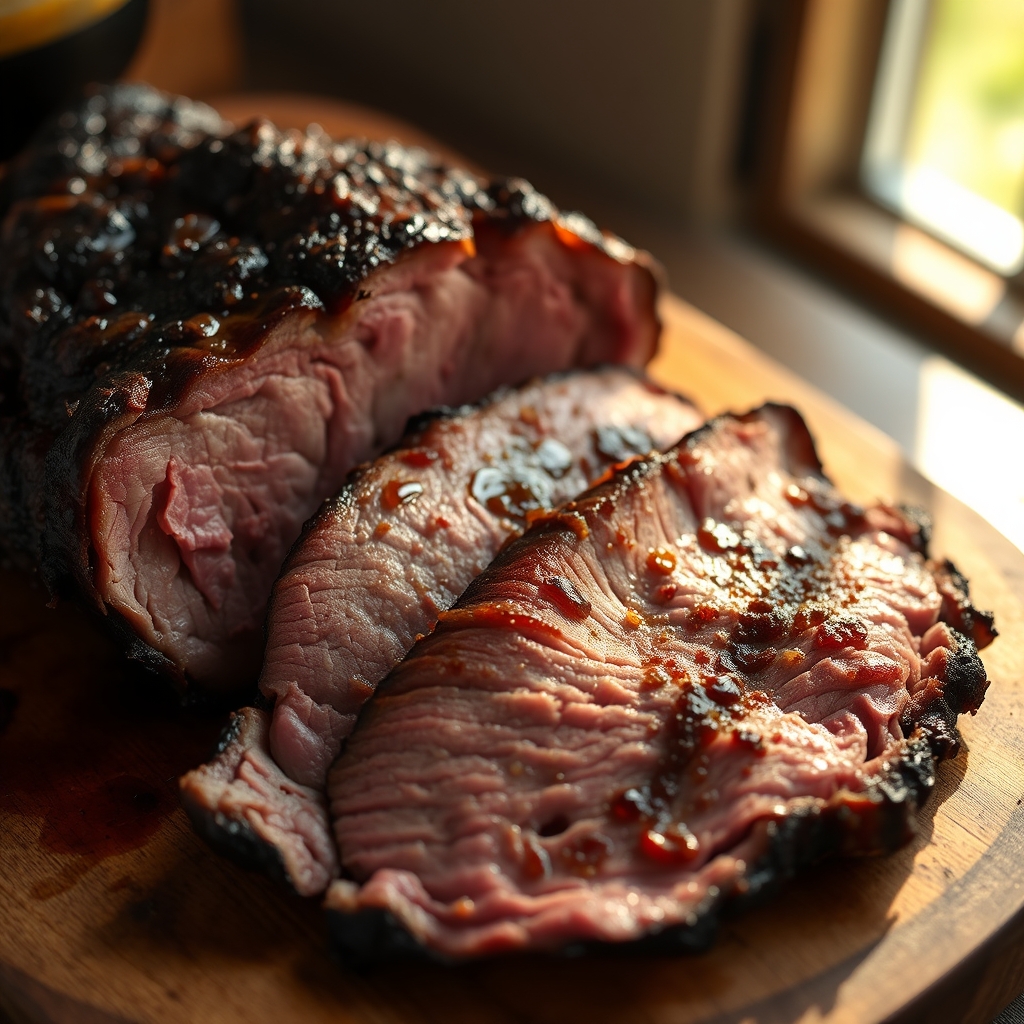 Brisket in slow cooker with vegetables