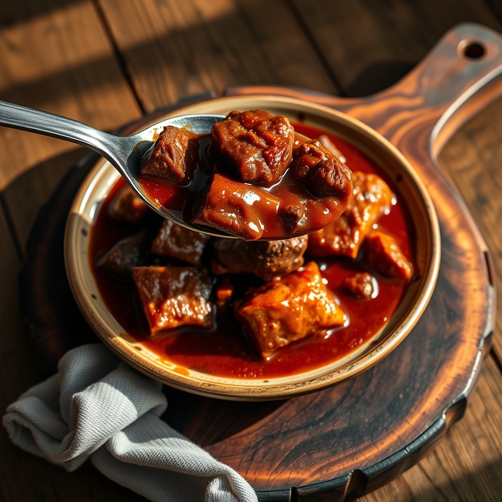 Beef Burgundy in Slow Cooker