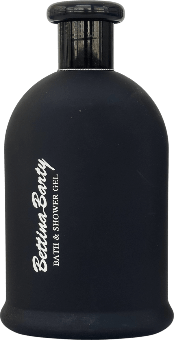 Black Bath and Shower Gel