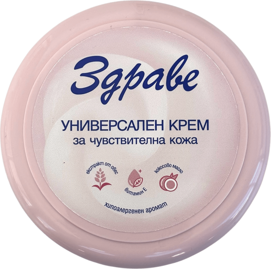 Универсален крем за чувствителна кожа