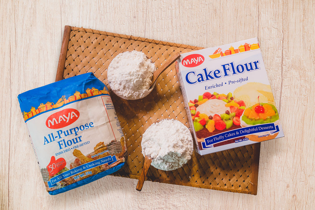 All-Purpose Flour substituted with Cake Flour