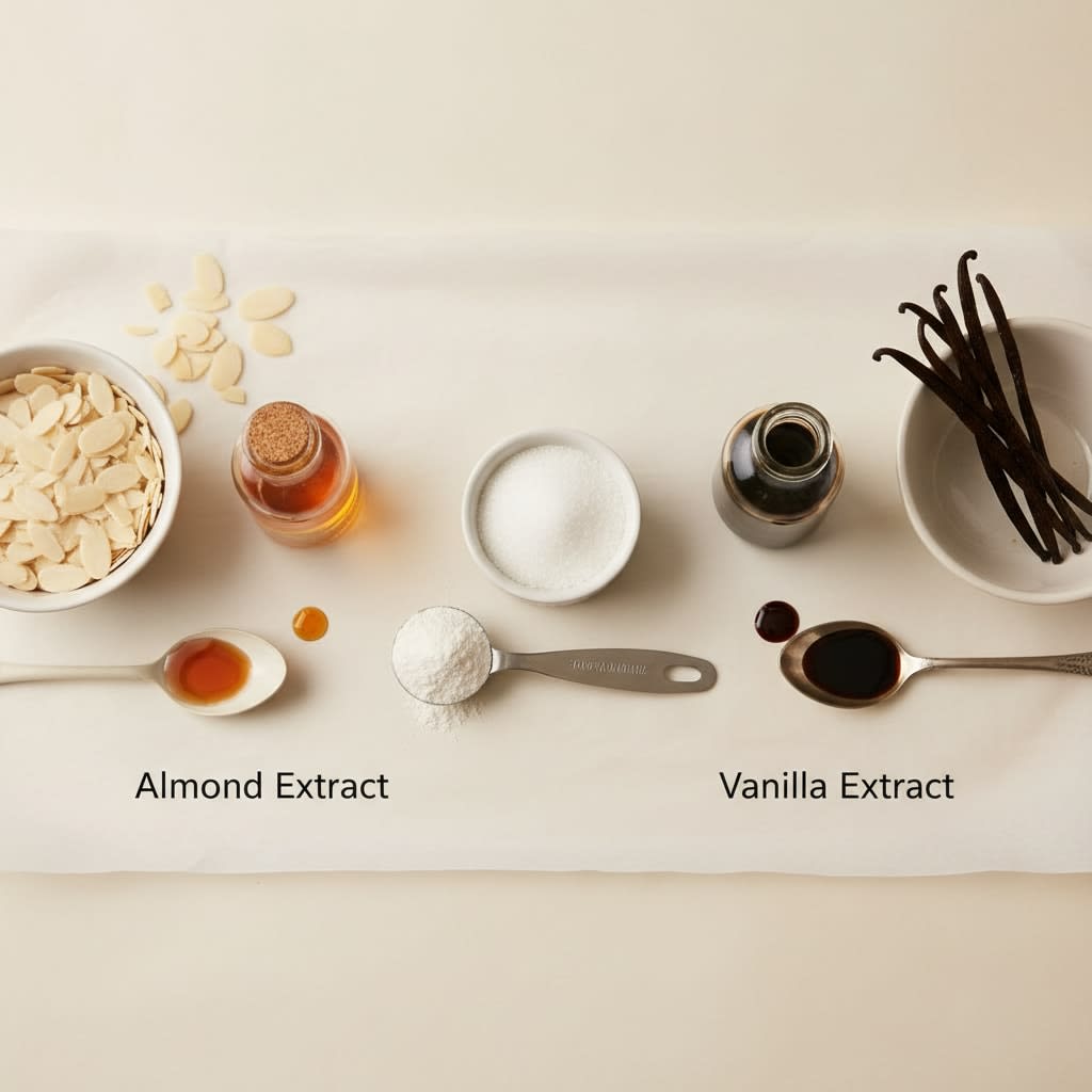 Vanilla Extract substituted with Almond Extract