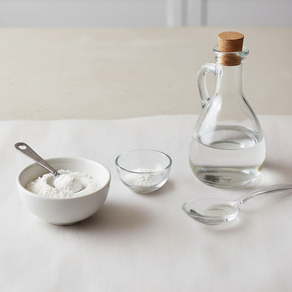 White Vinegar substituted with Cream of Tartar