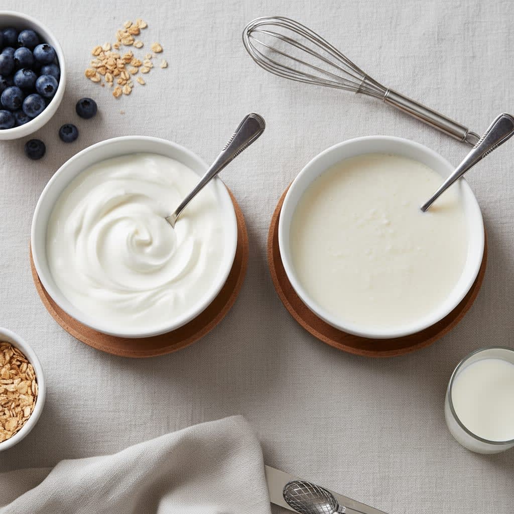 Buttermilk substituted with Greek Yogurt