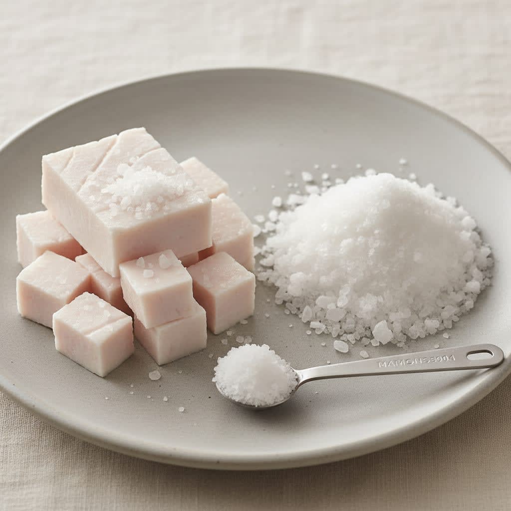 Salted Butter substituted with Lard + Salt