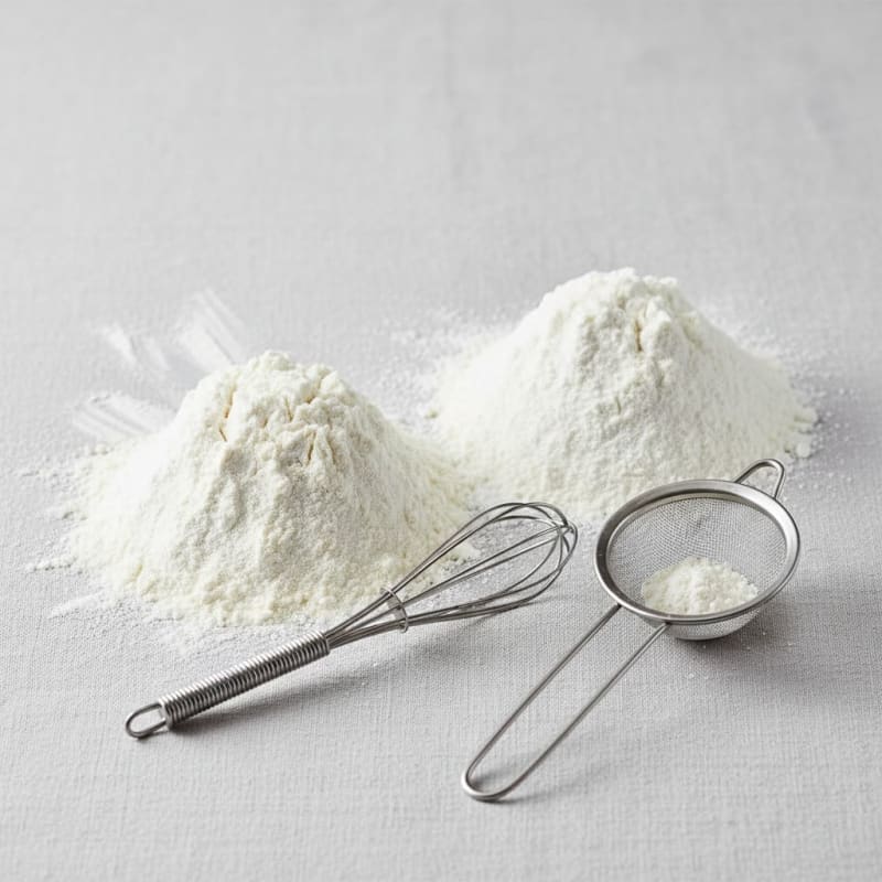 Cake Flour substituted with All-Purpose Flour