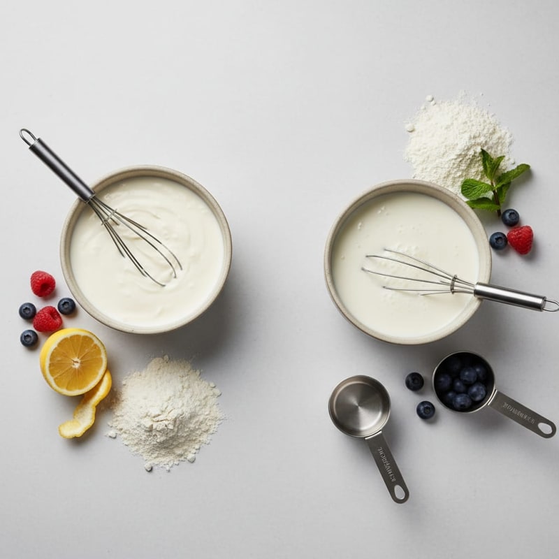 Kefir substituted with Buttermilk