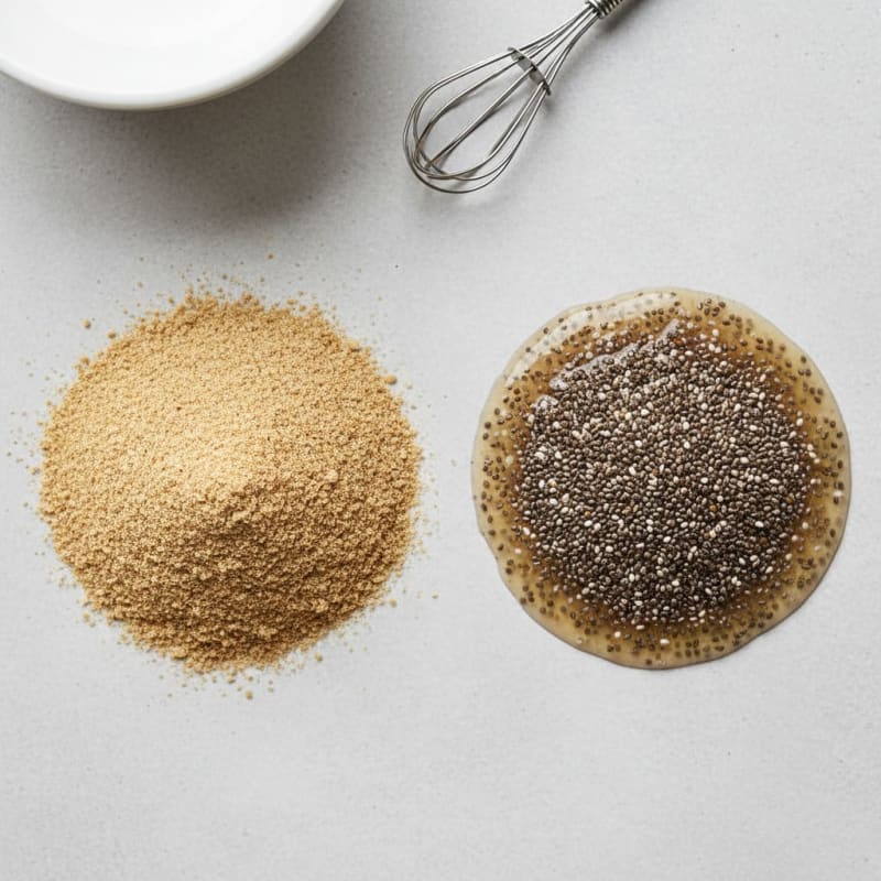 Chia Seeds substituted with Ground Flaxseed