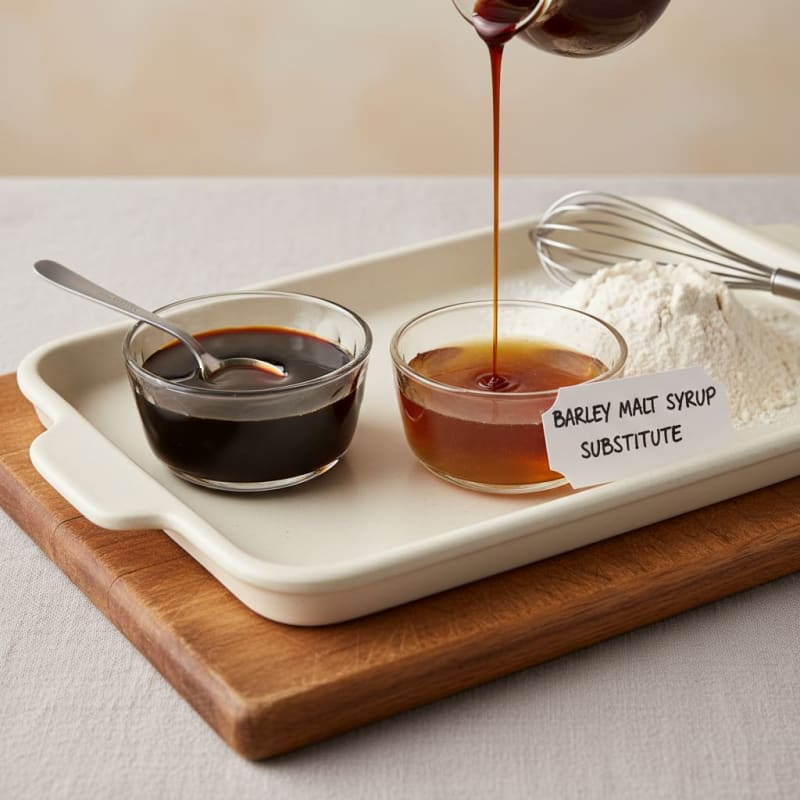 Barley Malt Syrup substituted with Molasses