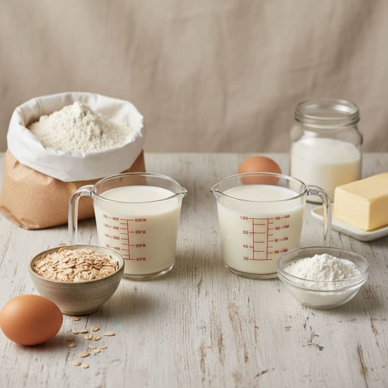Milk substituted with Oat Milk