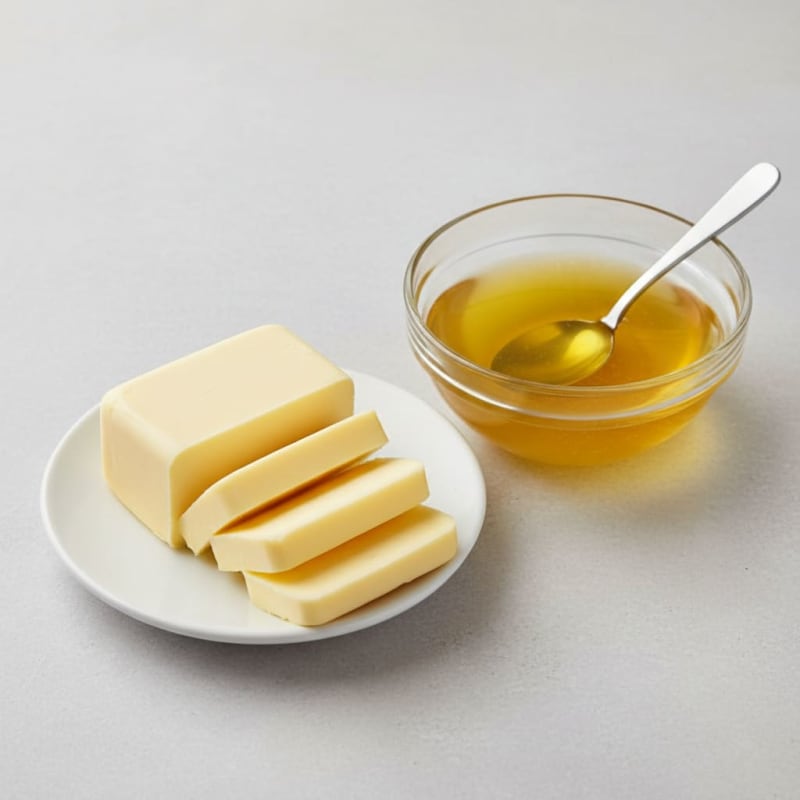 Ghee substituted with Unsalted Butter
