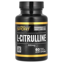 California Gold Nutrition スポーツ L-シトルリン Kyowa Hakko 500mg ベジカプセル60粒