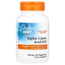 Doctor's Best アルファリポ酸 600mg ベジカプセル60粒
