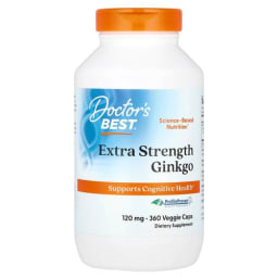 Doctor's Best ギンコ 120mg ベジカプセル360粒