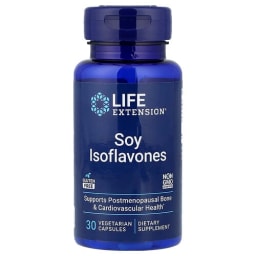 Life Extension ソイ イソフラボン ベジカプセル30粒(1粒あたり135mg)