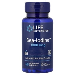 Life Extension Sea-Iodine™ 1,000mcg ベジタリアンカプセル60粒