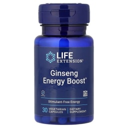 Life Extension ジンセン エネルギー ブースト ベジタリアンカプセル30粒