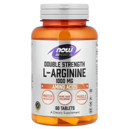 NOW Foods スポーツ L-アルギニン 1,000mg タブレット60粒