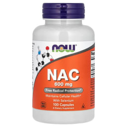 NOW Foods NAC ウィズ セレニウム 100カプセル