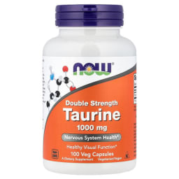 NOW Foods タウリン 1,000mg ベジカプセル100粒