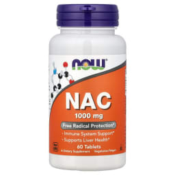 NOW Foods NAC 1,000mg 60タブレット