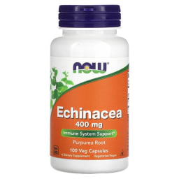 NOW Foods エキナセア 400mg ベジカプセル100粒