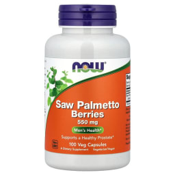 NOW Foods ソウ パルメット ベリー 550mg ベジカプセル100粒