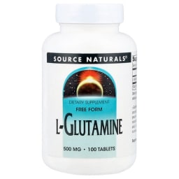 Source Naturals L-グルタミン 500mg タブレット100粒