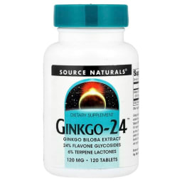 Source Naturals Ginkgo-24™ 120mg タブレット120粒