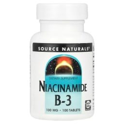 Source Naturals ナイアシンアミド B-3 100mg タブレット100粒