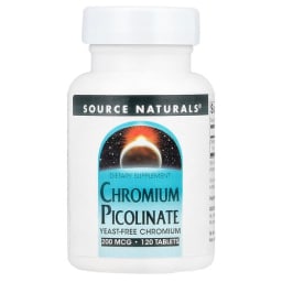 Source Naturals クロミウムピコリネート 200mcg タブレット120粒