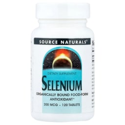 Source Naturals セレニウム 200mcg タブレット120粒