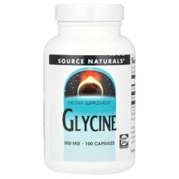 Source Naturals グリシン 500mg カプセル100粒
