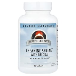 Source Naturals、Serene Science®、Theanine Serene® With Relora®、60タブレット