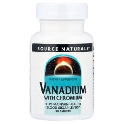 Source Naturals バナジウム ウィズ クロミウム タブレット90粒
