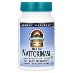 Source Naturals ナットウキナーゼ 100mg ビーガンカプセル60粒